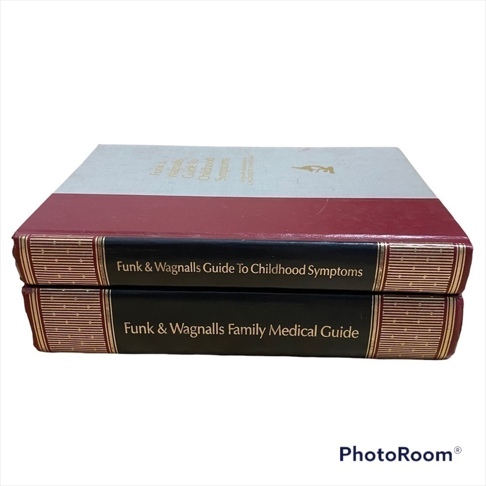 Funk & Wagnalls Guide to Childhood Symptoms Book Hardcover Vintage Medical Guide